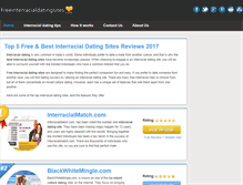 Tablet Screenshot of freeinterracialdatingsites.com